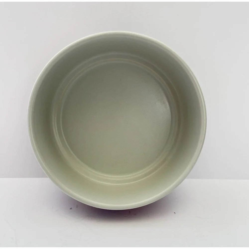 WHISKER CITY Marbled Purple and Yellow Ceramic Cat Dish Bowl 4.5